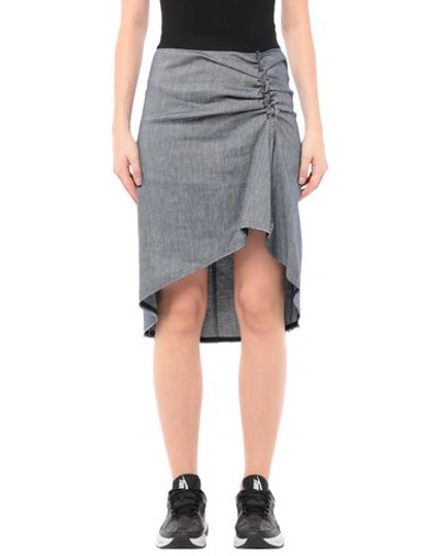 8pm Denim Skirts In Blue