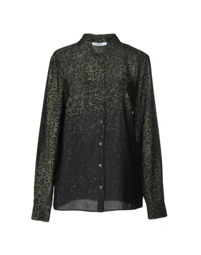 Liu •jo Patterned Shirts & Blouses In Military Green