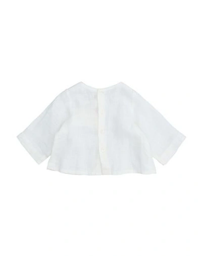 Shop Bonpoint Blouses In Ivory