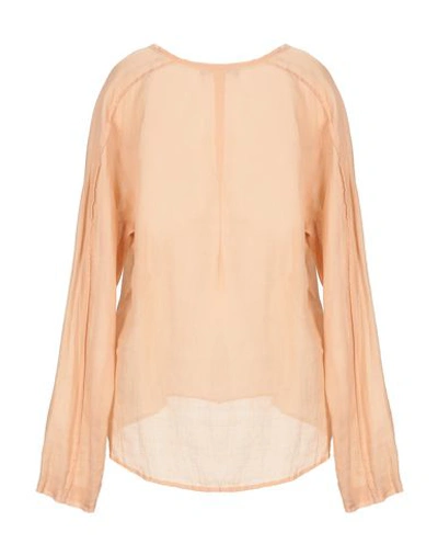 Shop Humanoid Blouses In Apricot
