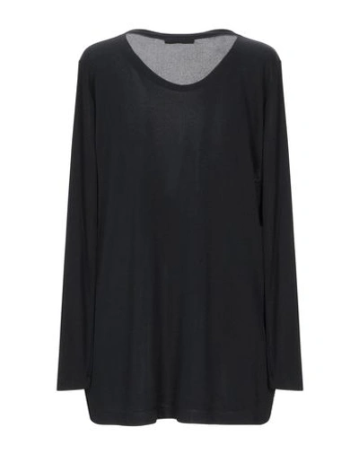 Shop Hanita Woman T-shirt Black Size S Viscose, Nylon, Polyester