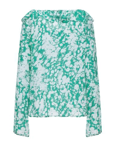 Shop Lily And Lionel Blouses In Light Green