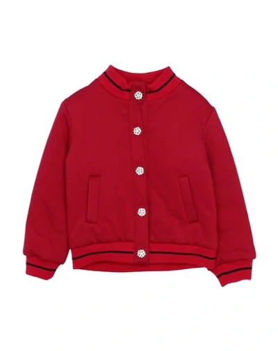 Shop Miss Blumarine Jackets In Red