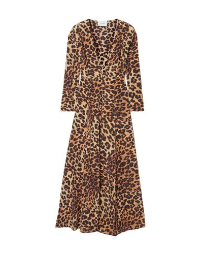 We Are Leone Overcoats In Brown