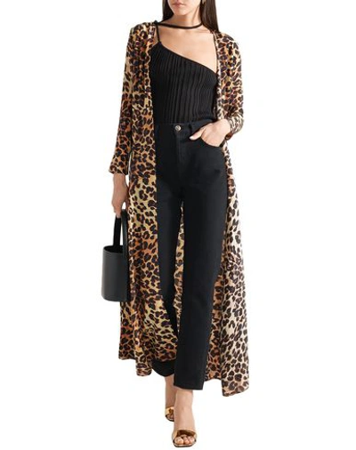 We Are Leone Overcoats In Brown