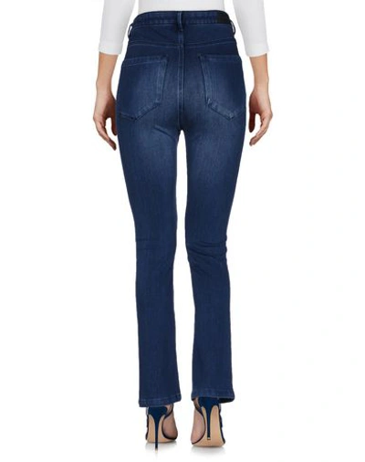 Shop Acynetic Denim Pants In Blue