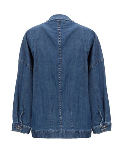 Shop 5 Progress Denim Outerwear In Blue