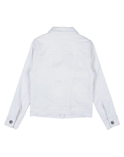 Shop Vingino Denim Outerwear In White