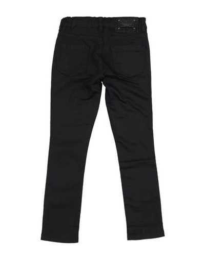 Shop Philipp Plein Toddler Girl Jeans Black Size 6 Cotton, Elastane