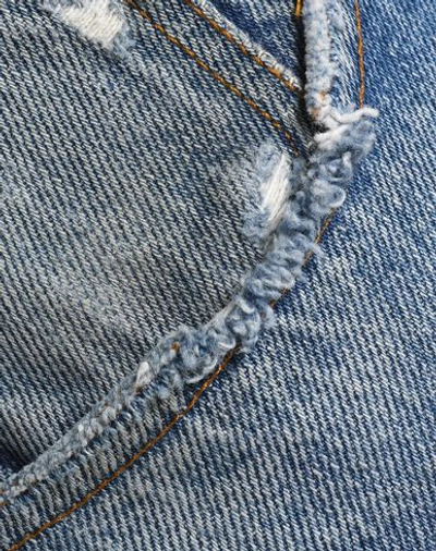 Shop Re/done With Levi's Denim Pants In Blue