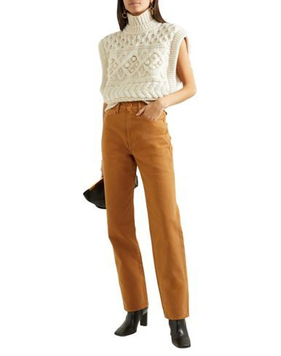 Shop Slvrlake Woman Jeans Brown Size 31 Cotton