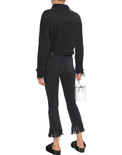 Shop Frame Denim Outerwear In Black