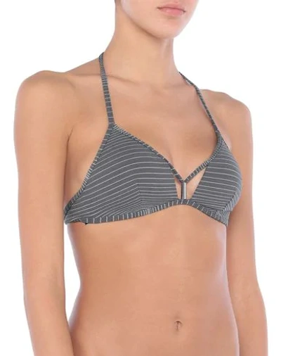 Shop Jets By Jessika Allen Bikini Tops In Grey