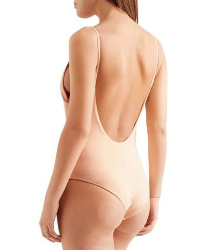 Shop Fella One-piece Swimsuits In Pale Pink