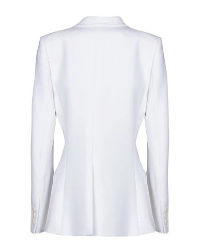 Shop Moschino Sartorial Jacket In Ivory