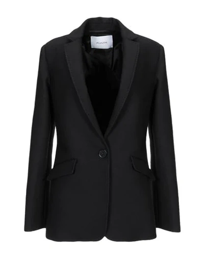 Shop Aglini Suit Jackets In Black