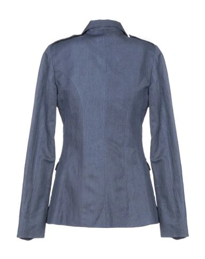 Shop History Repeats Suit Jackets In Slate Blue
