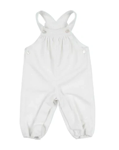 Shop La Stupenderia Baby Overalls In White