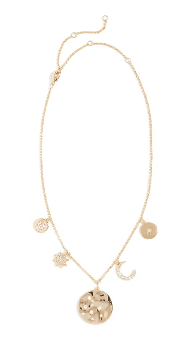 Shop Jules Smith Charmed Life Necklace In Gold