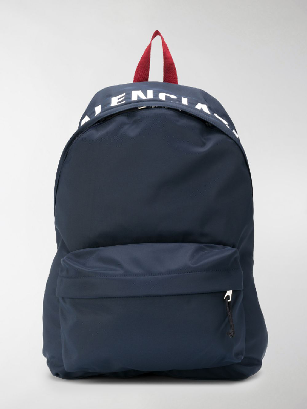 balenciaga blue backpack