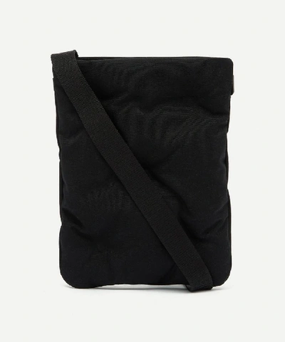 Shop Maison Margiela Cordura Quilted Cross Body Bag In Black