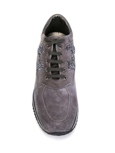 Shop Hogan 'interactive' Sneakers In Grey