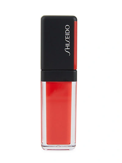 Shop Shiseido Lacquerink Lip Shine In 305 Red Flicker