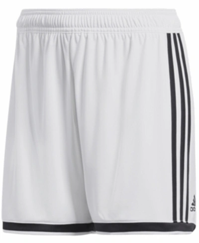 Shop Adidas Originals Adidas Women's Soccer Shorts In White/black