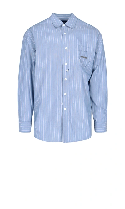 Shop Ader Error Shirt In Blue