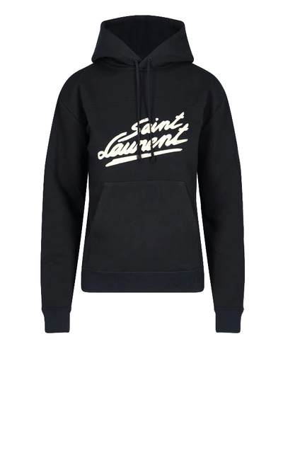 Shop Saint Laurent Sweater In Black
