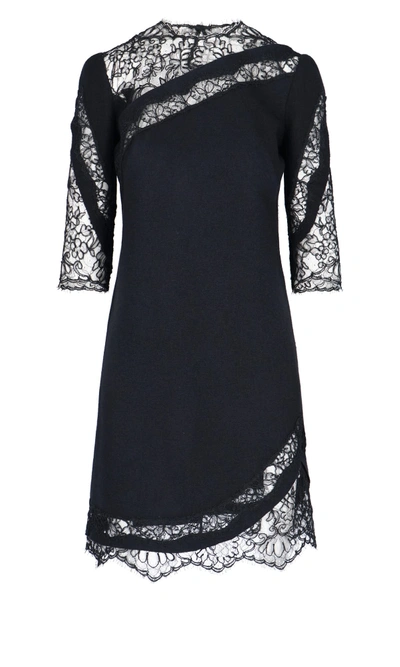 Shop Ermanno Scervino Dress In Black