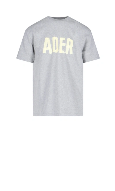 Shop Ader Error T-shirt In Grey