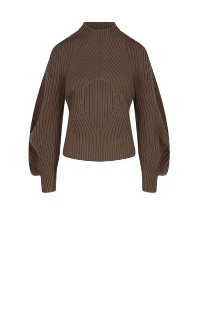 Shop Low Classic Sweater In Brown