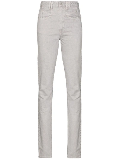 Shop Isabel Marant Nominic Skinny Jeans In Grey