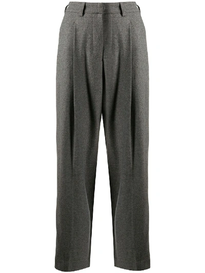 Jejia Cropped Trousers In Grey