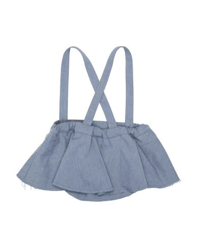 Shop Message In The Bottle Baby Overalls In Blue
