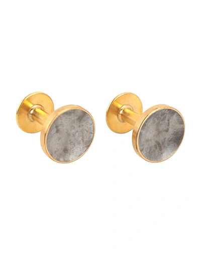 Shop Alice Made This Cufflinks And Tie Clips In Light Grey
