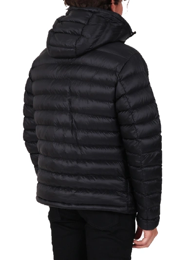 Shop Burberry Padded Down Jacket In Black
