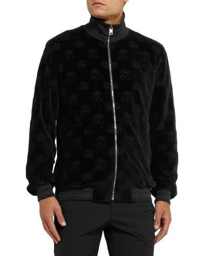 Shop Dolce & Gabbana Sweatshirts In Black