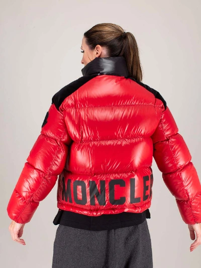 Shop Moncler Chouelle Giubbotto In Red
