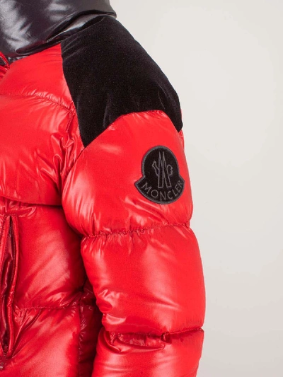 Shop Moncler Chouelle Giubbotto In Red