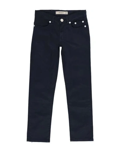 Shop Siviglia Casual Pants In Dark Blue