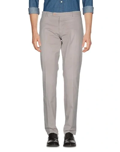 Shop Berwich Casual Pants In Dove Grey