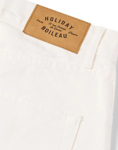 Shop Holiday Boileau Casual Pants In White
