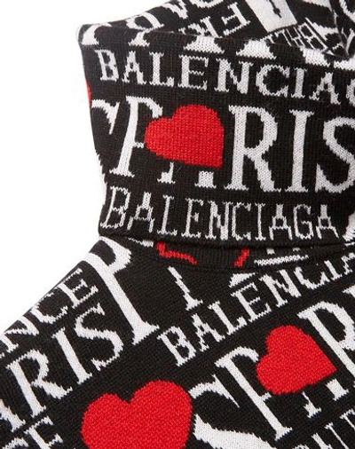 Shop Balenciaga Turtleneck In Black