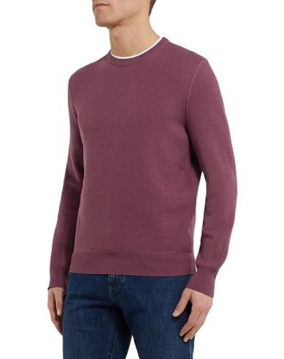 Shop Ermenegildo Zegna Sweaters In Pastel Pink