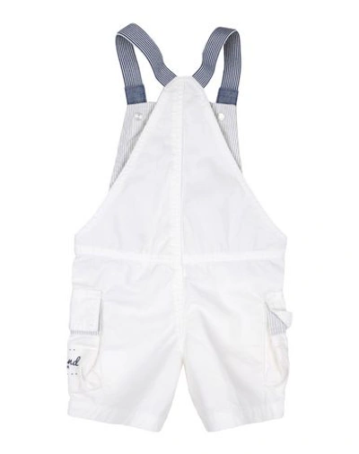 Shop Timberland Baby Overalls In White
