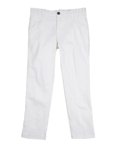 Shop Myths Casual Pants In White