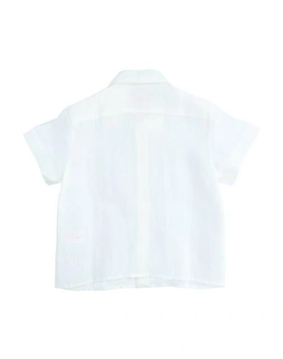 Shop Cacharel Shirts In Ivory