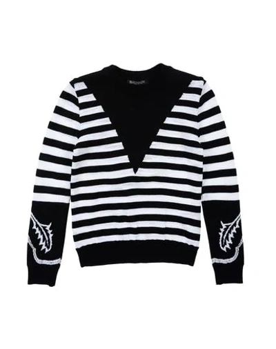 Shop Balmain Sweaters In Black